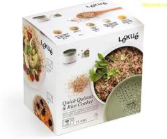 Съд за готвене на ориз и киноа в микровълнова Lekue