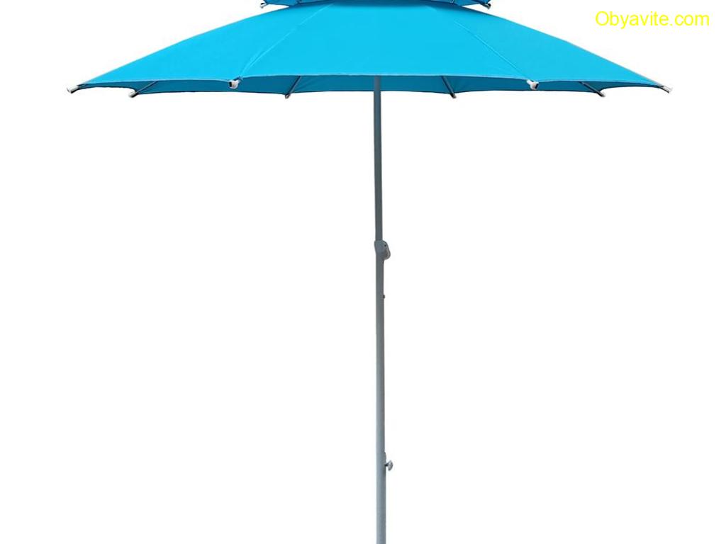 Градински чадър чадър Muhler U5060, 240cmx230cm