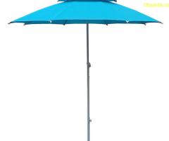 Градински чадър чадър Muhler U5060, 240cmx230cm