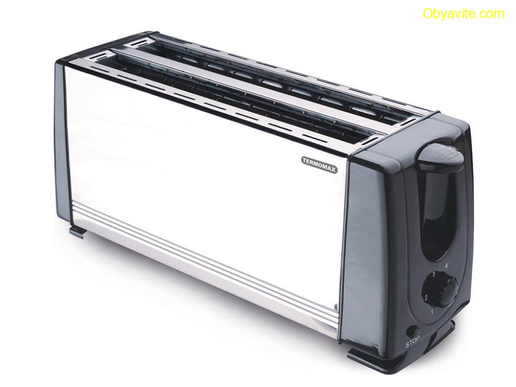 Тостер за 4 филии Termomax TX401S, метален