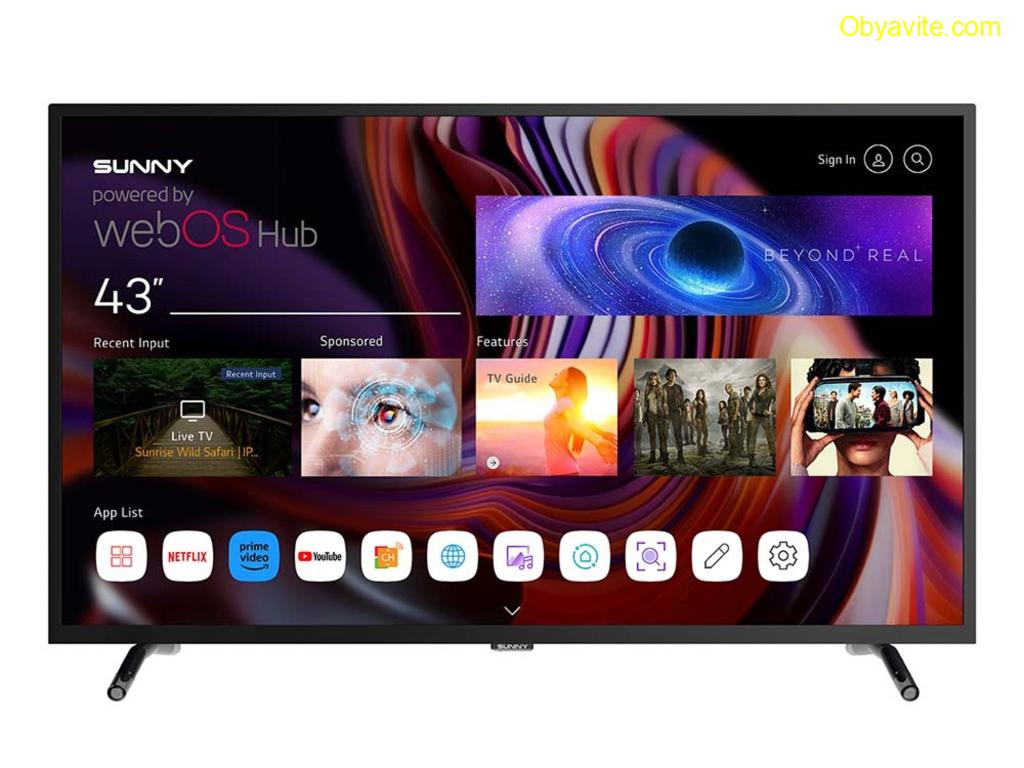 Телевизор Sunny SN43FPRL-W02S, 43
