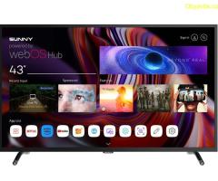 Телевизор Sunny SN43FPRL-W02S, 43", Smart, WebOS, DVB-T2/C/S2