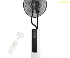 Вентилатор с водна мъгла 16'' Muhler MF-1679RC, 75W, LED, дист. упр-е