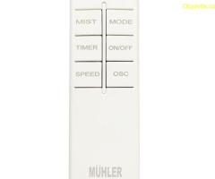 Вентилатор с водна мъгла 16'' Muhler MF-1679RC, 75W, LED, дист. упр-е