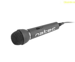 Микрофон, Natec microphone adder black
