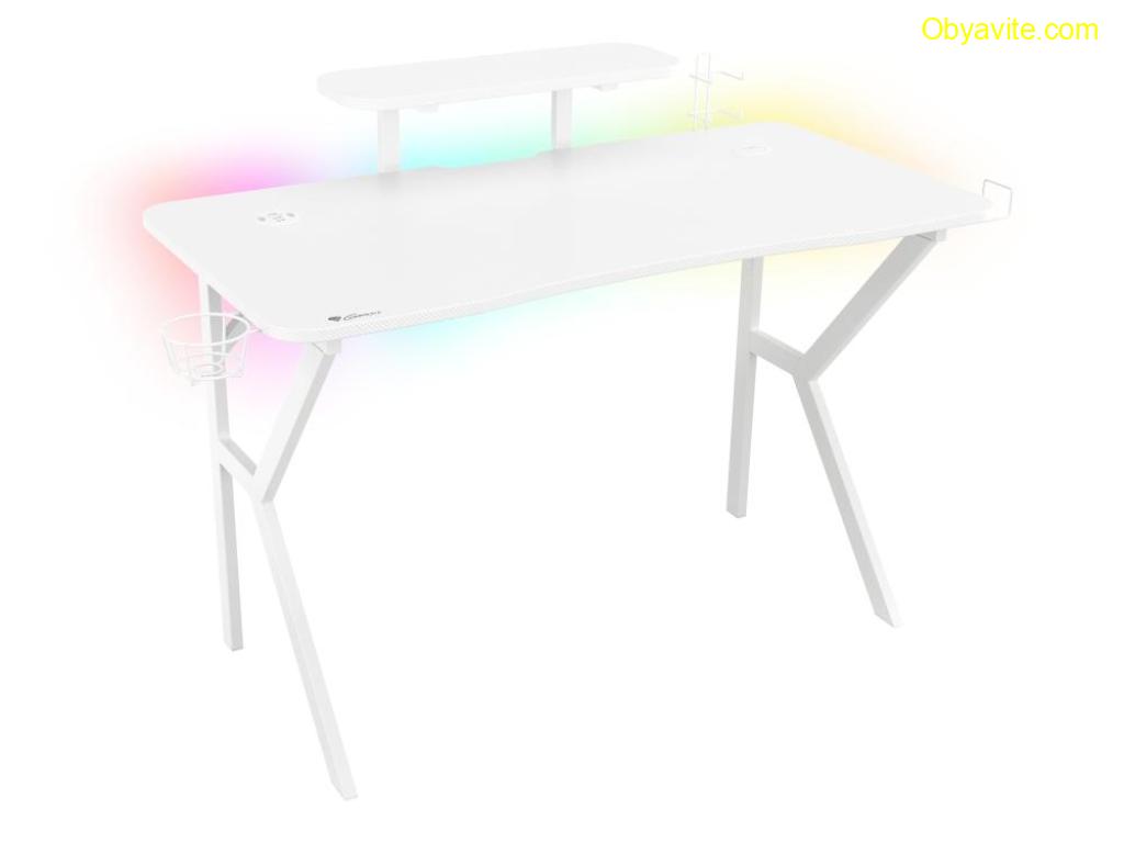 Бюро, Genesis Gaming desk Holm 320 RGB