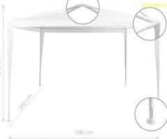 Шатра Muhler G1010 300x300xH240cm