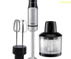 Пасатор с миксер и чопър 3в1 Muhler MB-99S, 1000W, метален