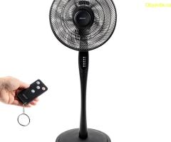 Вентилатор на стойка 16''Diplomat DX-555RC 2в1, 55W, Wi-Fi, таймер, височина 72/124.5 cm