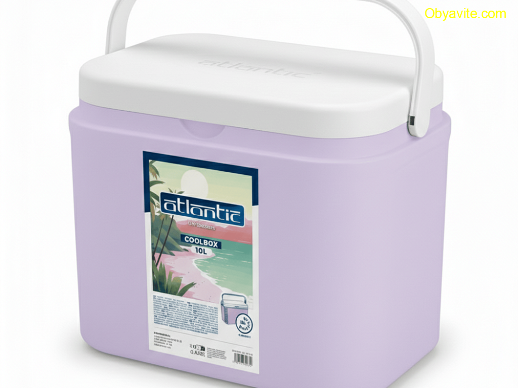 Хладилна кутия Atlantic 10L, пасивна, лилава