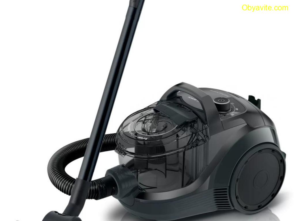 Прахосмукачка, Bosch BGC21X200, Bagless vacuum cleaner, Serie 4, Black