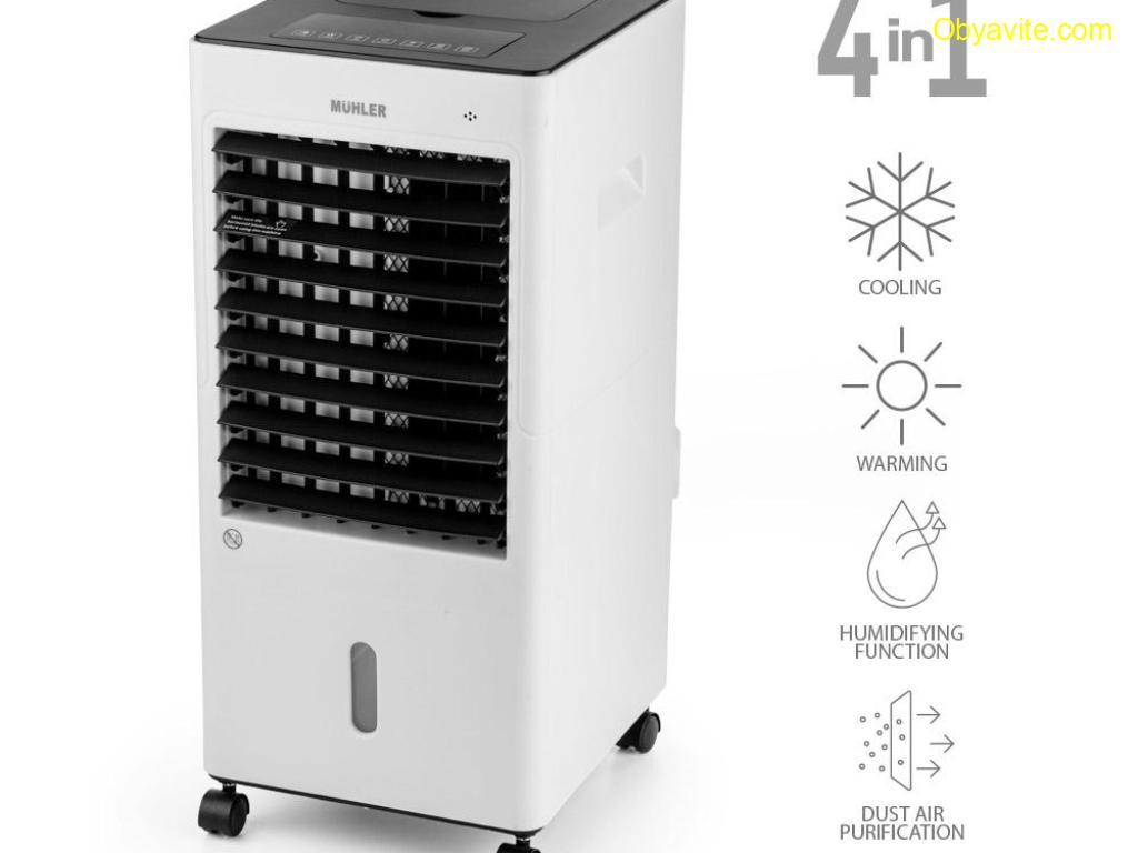 Мобилен охладител и отоплител Muhler MC-6066H, 2000W, LED