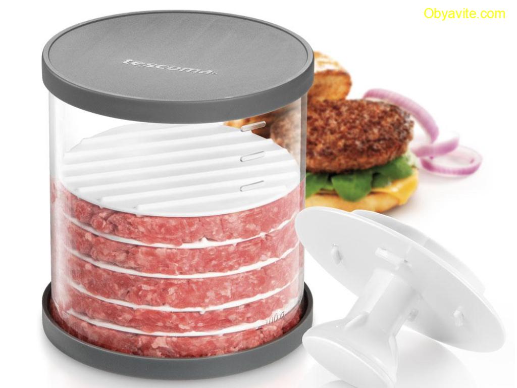 Уред за оформяне на кюфте за бургер Tescoma GrandChef