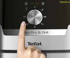 Уред за здравословно готвене, Tefal EY501D15 Easy Fry & Grill Meca Ss Eu