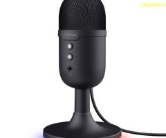 Микрофон, TRUST GXT234 Yunix, USB Microphone, Black