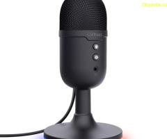 Микрофон, TRUST GXT234 Yunix, USB Microphone, Black