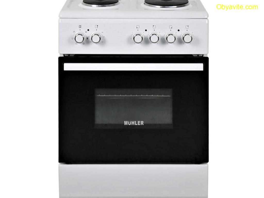 Голяма готварска печка Muhler ELC-600E, 4E