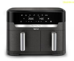 Уред за здравословно готвене, Tefal EY942HE0 Xxl Dual Easy Fry Coal Eu