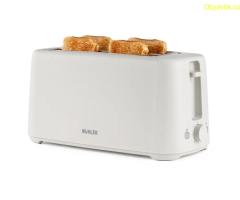Тостер за 4 филии Muhler MT-747 Dune, 1450W, 2 широки слота