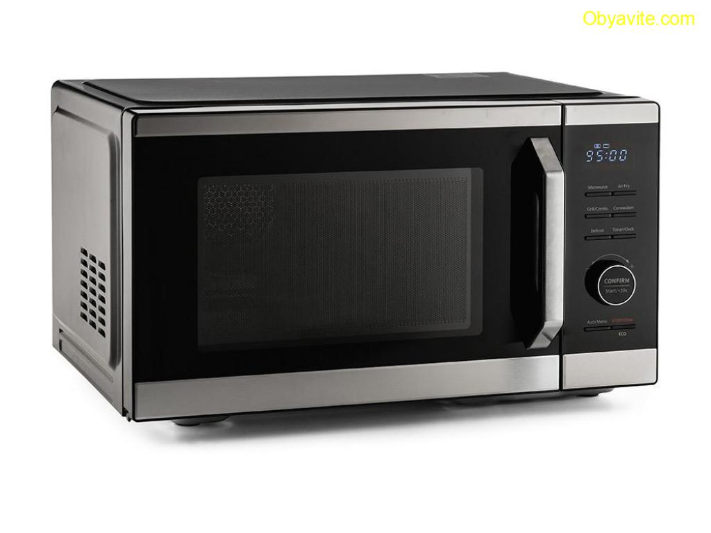 Микровълнова фурна 5в1 MUHLER MO-979 Air Plus, 27L, черна, дигитална
