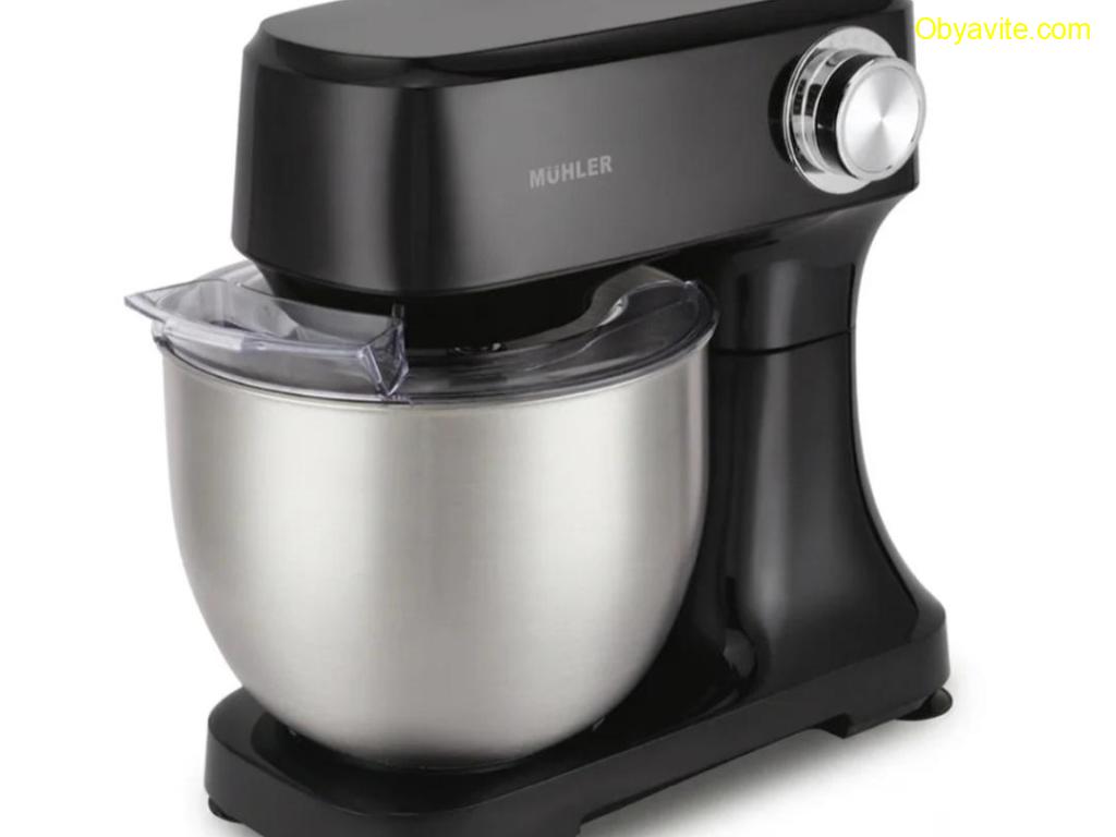 Планетарен миксер Muhler MXP-800S, 800W, 4,5L метална купа
