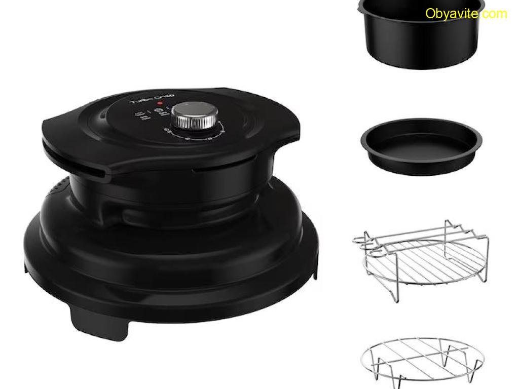 Мултикукър, Tefal LF101810 FRY TURBO CRISPY LID BLK EU