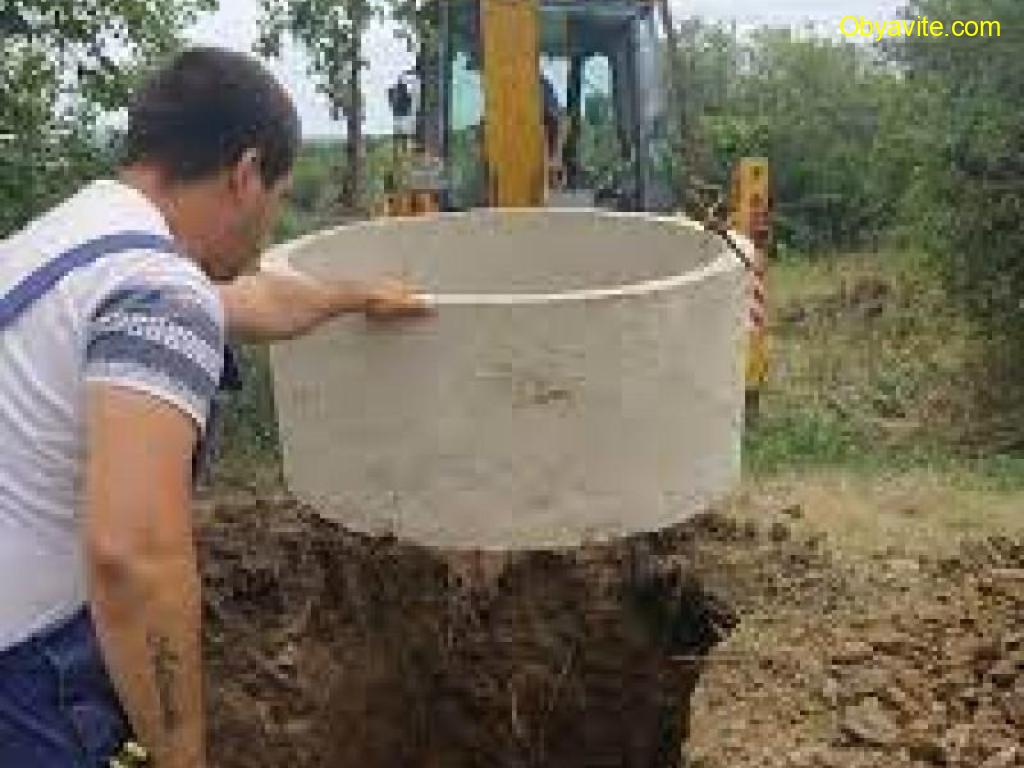 Изграждане на септични ями Добрич и областта - Бетонни пръстени