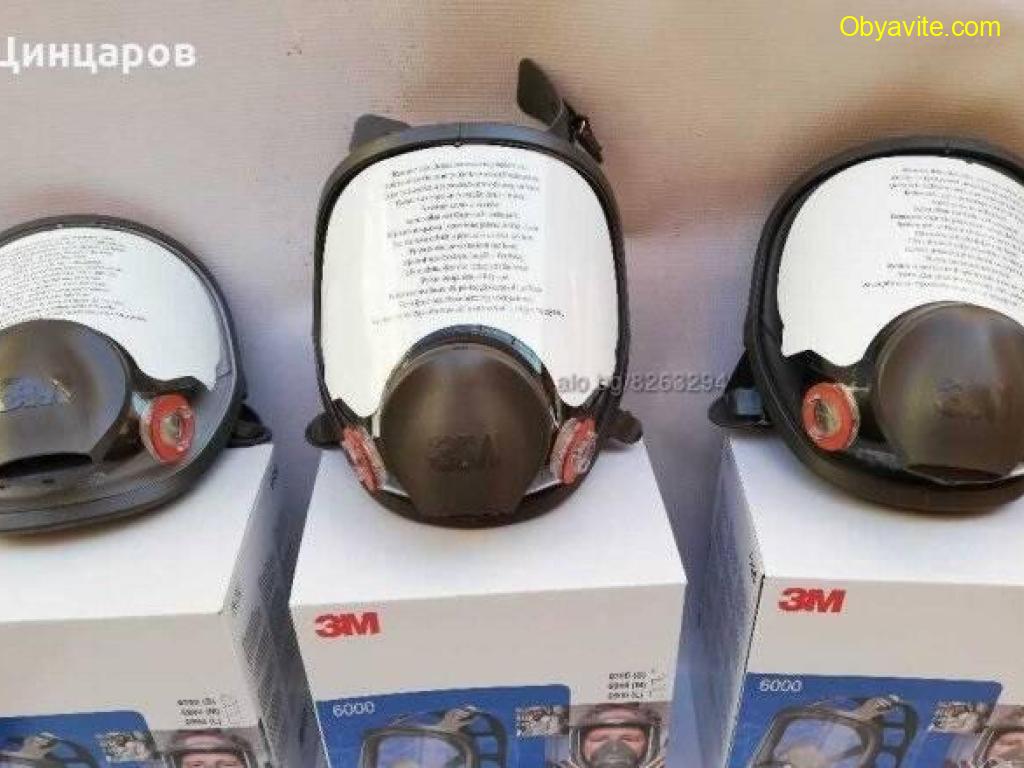 3М 6700, 3М6800, 3М 6900 маска за цяло лице. Оригинален продукт с включен филтър 2135 P3R-3компл/6бр