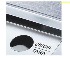 Везна, Beurer KS 22 kitchen scale; Stainless steel weighing surface; 3 kg / 1 g