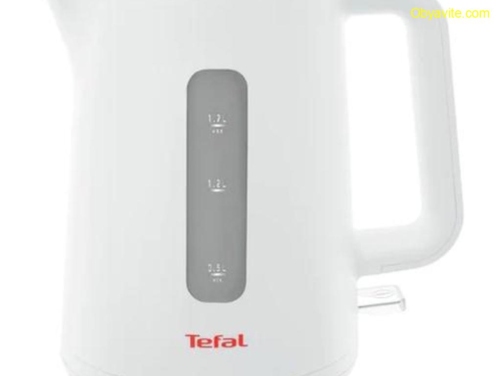 Електрическа кана, Tefal KO200130, ELEMENT WHITE, plastic, 1.5L