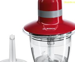 Блендер, Bosch MMR08R2, Chopper, 400 W, Red