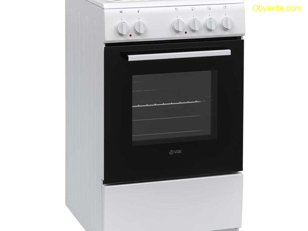 Голяма готварска печка VOX EHB 5010WG, 4E