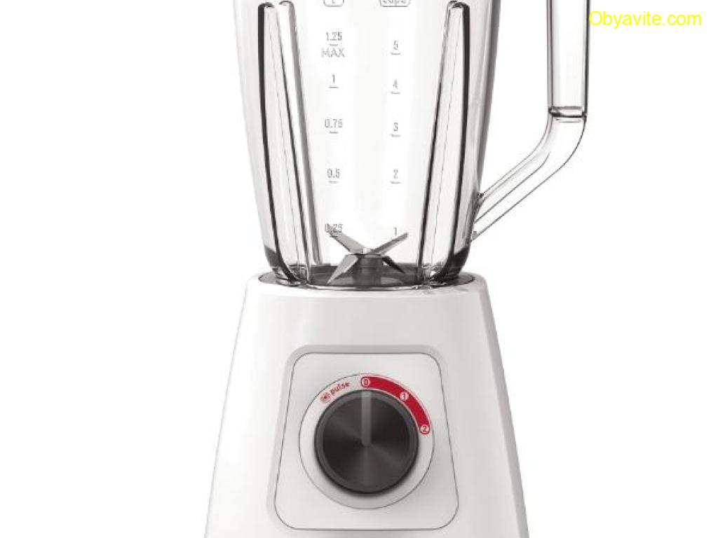 Блендер, Tefal BL420131 Blendforce II White Plastic Bowl (4 blades), 600W